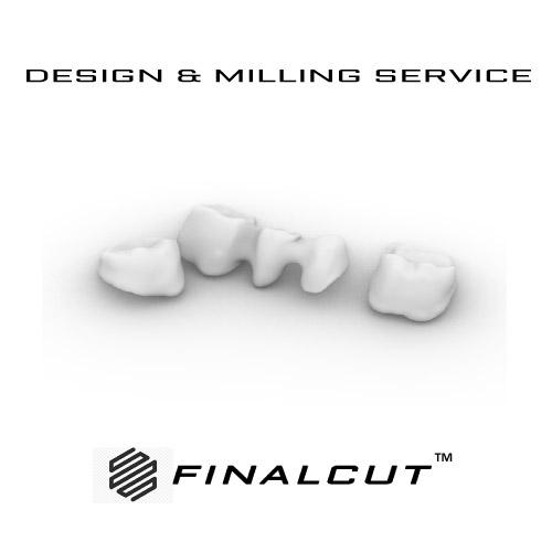 Zirconia Coping Design & Milling Service - FinalCut™