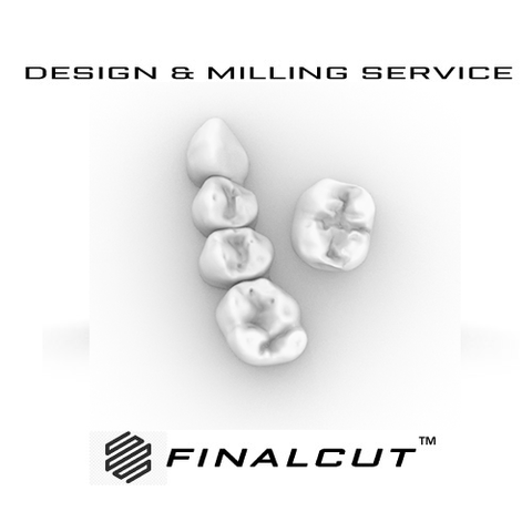 Crown/Bridge- Design & Milling Service - FinalCut™