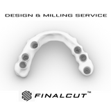 PMMA-Hybrid Full Arch Design & Milling  Service - FinalCut™