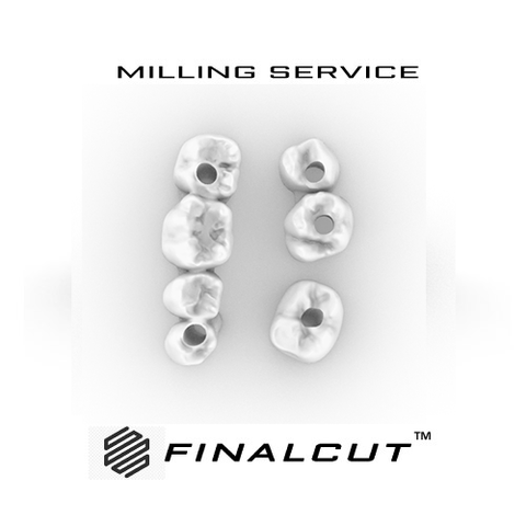 Implant Crown/Bridge-Milling Service - FinalCut™